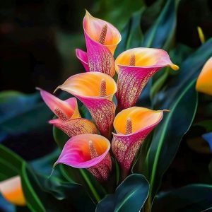 Калла Оникс купить по цене от 450р. в интернет-магазине «Посадика» с доставкой почтой в в Кировграде и по всей России – [изображение №1].