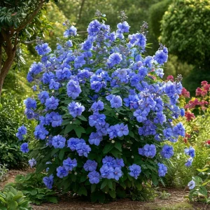 Гибискус Сансет Блоссом купить по цене от 248р. в интернет-магазине «Посадика» с доставкой почтой в в Кировграде и по всей России – [изображение №1].