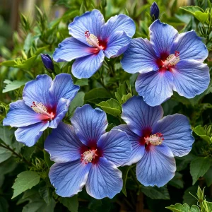 Гибискус садовый Блуминг Квин купить по цене от 259р. в интернет-магазине «Посадика» с доставкой почтой в в Кировграде и по всей России – [изображение №1].