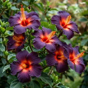 Гибискус Вивида Флэр купить по цене от 279р. в интернет-магазине «Посадика» с доставкой почтой в в Кировграде и по всей России – [изображение №1].