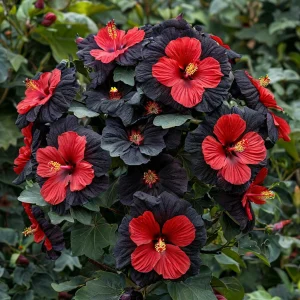 Гибискус Шиммеринг купить по цене от 720р. в интернет-магазине «Посадика» с доставкой почтой в в Кировграде и по всей России – [изображение №1].