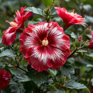 Гибискус Пурпл Мистик купить по цене от 360р. в интернет-магазине «Посадика» с доставкой почтой в в Кировграде и по всей России – [изображение №1].