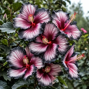 Гибискус садовый Самер Бридж купить по цене от 306р. в интернет-магазине «Посадика» с доставкой почтой в в Кировграде и по всей России – [изображение №1].